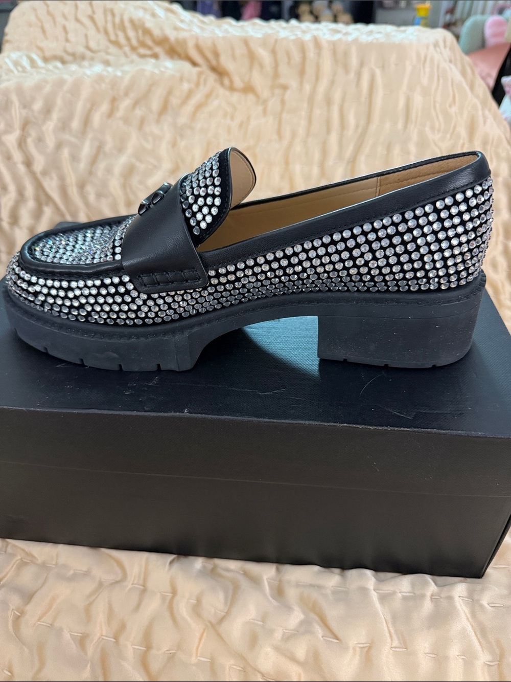 Coach Leah Crystal Loafers - Picture 11 of 16